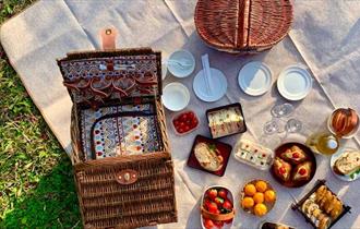 Picnic at the castle - Guildford Castle Grounds Surrey