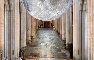 Museum of the Moon at Winchester Cathedral