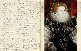 A Significant Signiture next to Elizabeth I