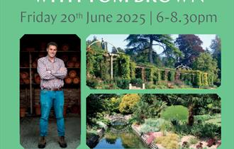 Midsummer Evening Garden Tour with Tom Brown Poster