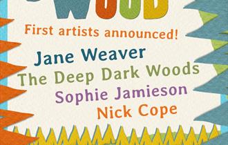 Wood HQ, First artists announced, Jane Weaver, The Deep Dark Woods, Sophie Jamieson and Nick Cope. Tickets available at www.woodhq.org