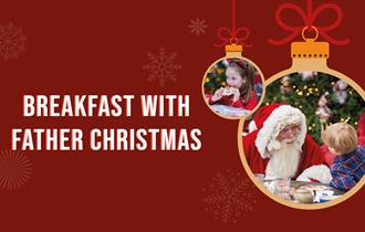 Breakfast with Father Christmas at Hillier Garden Centre Botley