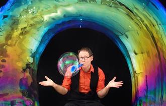 The Amazing Bubble Man