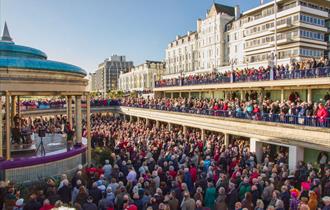 Bandstand East Bandstand New Years concert : Credit: Graham Huntley