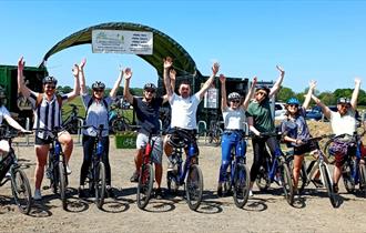 Vineyard tours on an electric bike