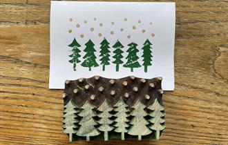 Christmas Block Printing Workshop