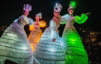 Light Walkers at the 2021 festival by Sara Louise Bowery