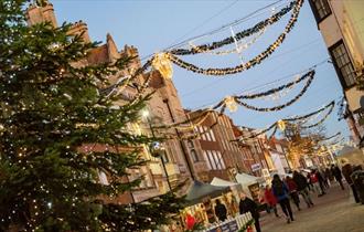 Chichester Christmas lights switch on