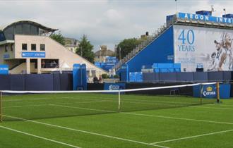 devonshire park - tennis court