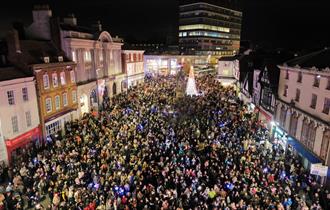 Maidstone Christmas Light Switch On