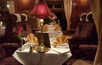 Golden arrow dining train - Bluebell Railway