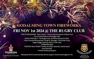 Godalming Town Fireworks 2024