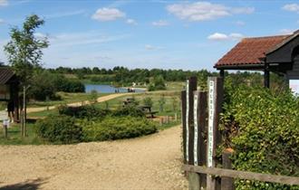 60 acres of lakes, meadow & young woodland.