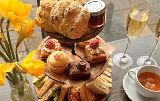 mothers day afternoon tea at cobbs farm shop