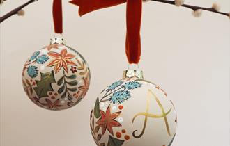 personalised Christmas bauble