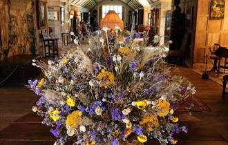 Parham House & Gardens Autumn Flower Display
