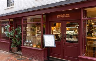 A view from the street of the Chilli Pickle in it's new premises