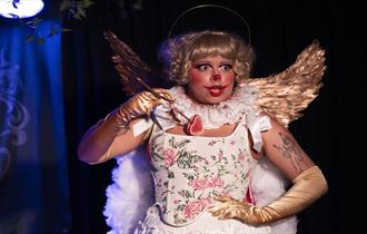Image courtesy of dfphotography. Funny business clown cabaret 2024