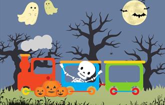 Spooky Halloween Train Ride at Denbies