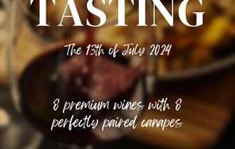 wine tasting poster