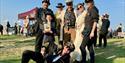 Group of performers at the Isle of Wight Steampunk Festival, event, what's on, Ryde