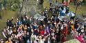 Group photo at the Isle of Wight Steampunk Festival, event, what's on, Ryde