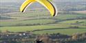 Paragliding Over Devils Dyke in Sussex