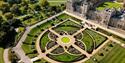 Aerial View of Venue Garden at Windsor Castle