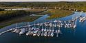 Aerial View over Beaulieu River