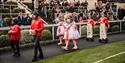 Howden Christmas Racing Weekend at Ascot | people dressed in Christmas costumes