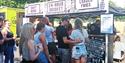 People at the Need Street Food stall at Southsea Food Festival