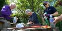 Gardening at Community Garden Ryde, Isle of Wight Biosphere Festival, learning, family activities, art, nature, island wide, local events, what's on