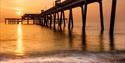 Deal Pier at Sunset