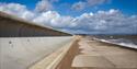 New Sea Wall at Dymchurch Beach