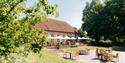 Café at West Dean Gardens in Chichester