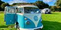 Blue camper at Wight Buggin', Ryde, Isle of Wight, event, what's on