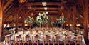 Wedding Breakfast at Leeds Castle in Kent