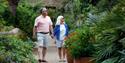 Couple exploring Leeds Castle Grounds and Gardens