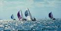 Racing at Cowes Week, Isle of Wight