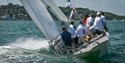 Group of people sailing a yacht on the Solent, Isle of Wight, What's On, Cowes Classics Regatta - Copyright: Tim Jeffreys