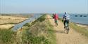 Cyclists on Solent Way