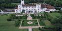 Aerial view of Danesfield House