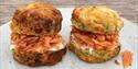Delicious savoury scones at Whitchurch Silk Mill