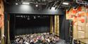 View of Orchestra practicing in Didcot at Cornerstone Arts Centre