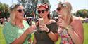Foodies Festival - ladies having a drink