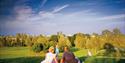 Image of a family in a park in Milton Keynes