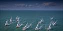 Aerial photo of boats sailing - credit clipperroundtheworld.com