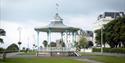 The Leas Bandstand in Folkestone, Kent