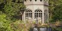 Folly at Woolbeding Gardens in West Sussex