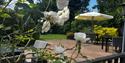Gardens at Talbot Hotel in Ripley, Surrey